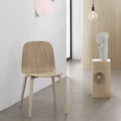 Visu stol träbas Oak
