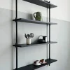 Wall Shelving vägghylla Rökt ek-warm grey 92x115x17 5 cm WS.115.1