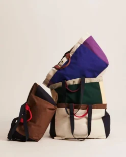 Weekend Bag Organic väska S Electric blue multi