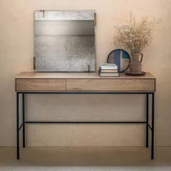 Whitebird skrivbord 77x127 cm Ek 2 dörrar