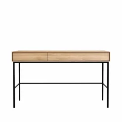 Whitebird skrivbord 77x127 cm Ek 2 dörrar