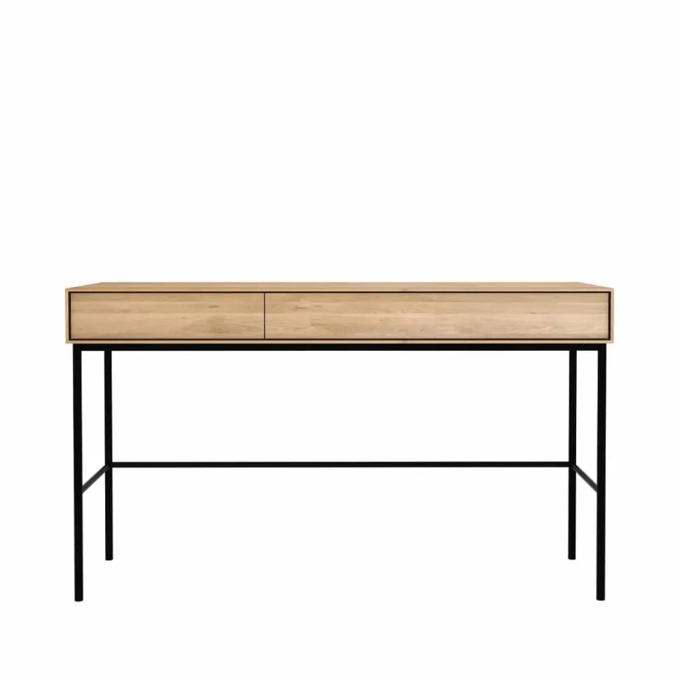 Whitebird skrivbord 77x127 cm Ek 2 dörrar