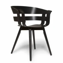 Wick Chair stol svart-svarta askben