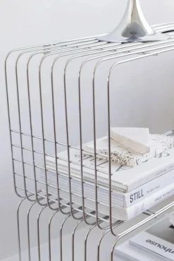 Wire hylla Chrome 31x70x26 cm
