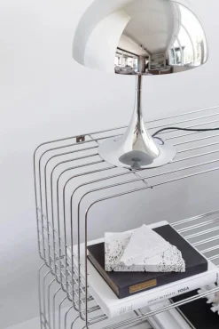 Wire hylla Chrome 31x70x26 cm