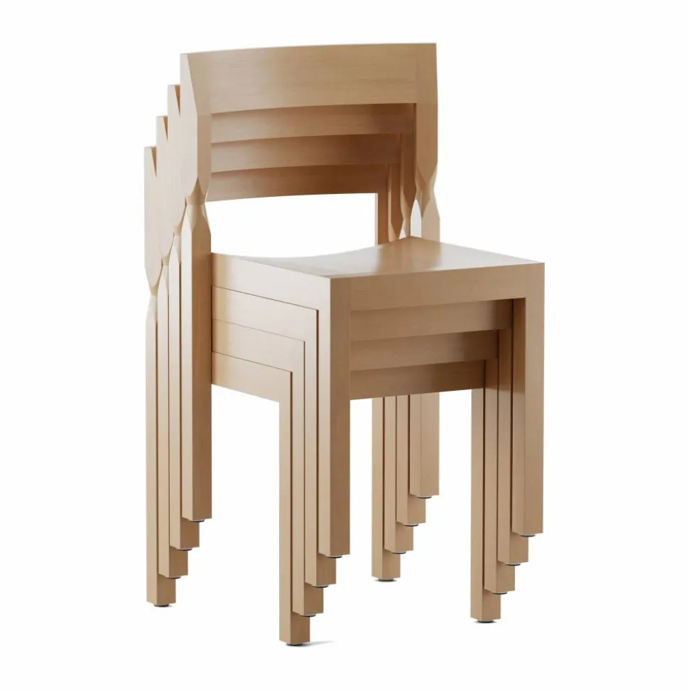 Woodwerk stol Natural beech