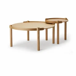 Woody bord Ø80 cm Oak