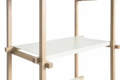 Woody Column hylla Oak-almond white high