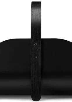 Woody vedkorg Black stained oak
