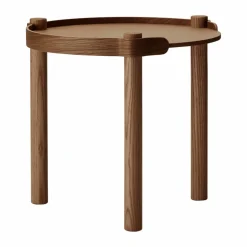 Woody bord Ø45 cm Mörkbetsad ek