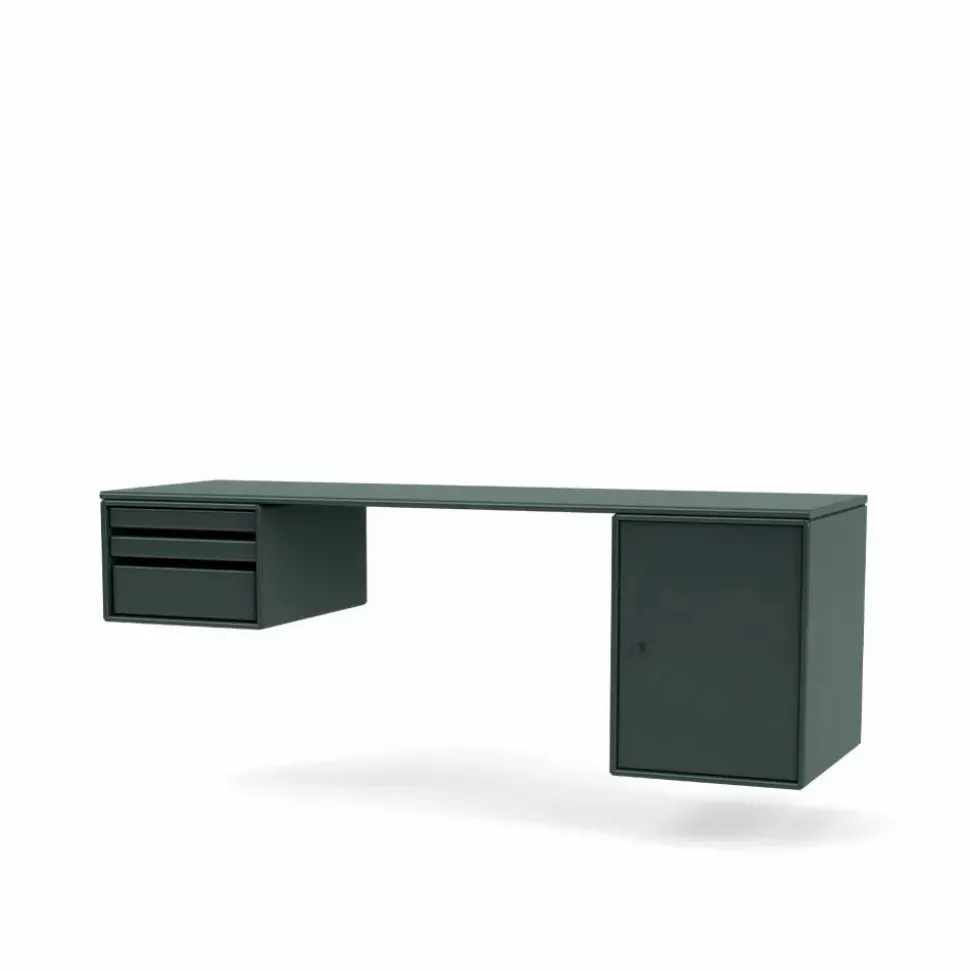Workshop skrivbord black jade 163