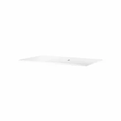 Works skrivbordsskiva vit laminat 140 cm