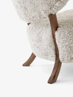 Wulff Lounge Chair ATD2 fåtölj Oljad valnöt-Moonlight