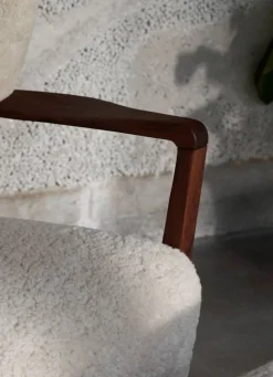 Wulff Lounge Chair ATD2 fåtölj Oljad valnöt-Moonlight