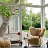 Wulff Lounge Chair ATD2 fåtölj Oljad valnöt-Sheepskin honey