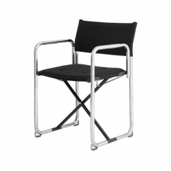 X75-2 karmstol Svart-krom