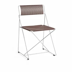 X-Line Indoor Outdoor stol Iron red-hot galvanised