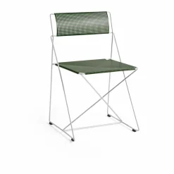 X-Line Indoor Outdoor stol Autumn green-hot galvanised