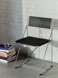 X-Line Indoor stolsdyna Black leather