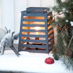 Yankton golvlampa sandsvart