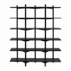 Zig Zag hylla High 175x214 cm Black
